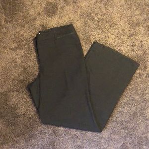 NY & Co. Grey pinstriped work pants